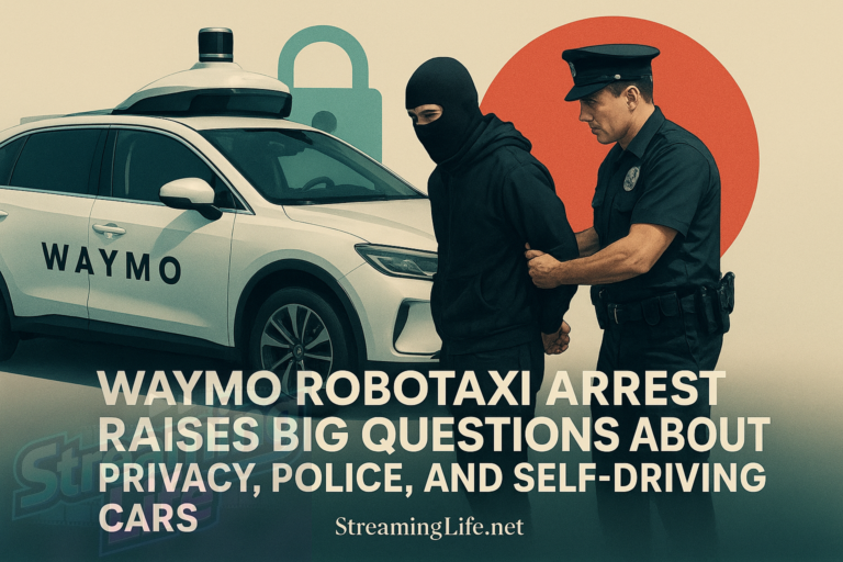 Waymo Robotaxi Arrest Raises Big Questions About Privacy, Police, and Self-Driving Cars