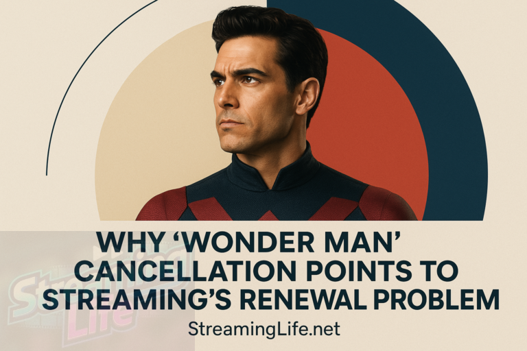 Why ‘Wonder Man’ Cancellation Points to Streaming’s Renewal Problem