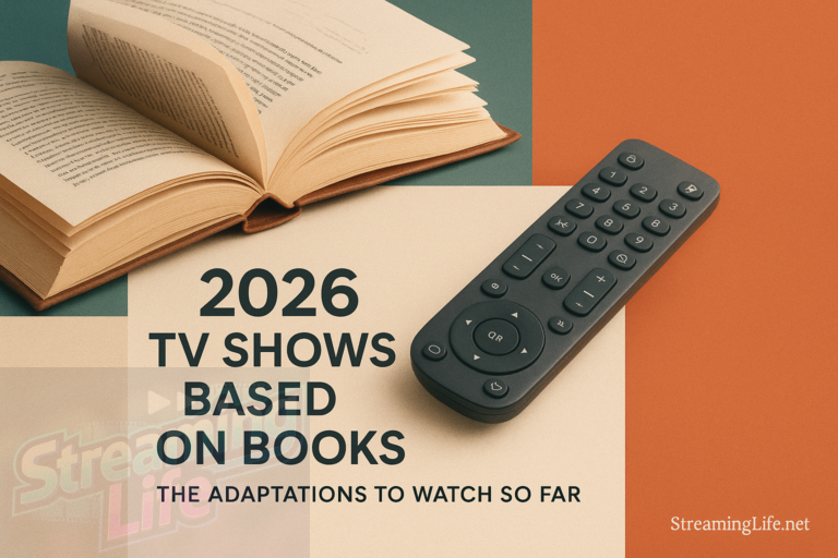 2026 TV Shows Based on Books: The Adaptations to Watch So Far