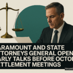 Paramount and State Attorneys General Open Early Talks Before October Settlement Meetings