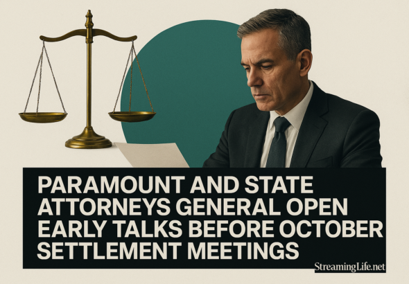 Paramount and State Attorneys General Open Early Talks Before October Settlement Meetings