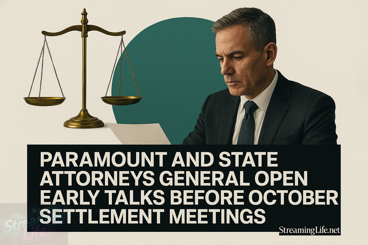 Paramount and State Attorneys General Open Early Talks Before October Settlement Meetings