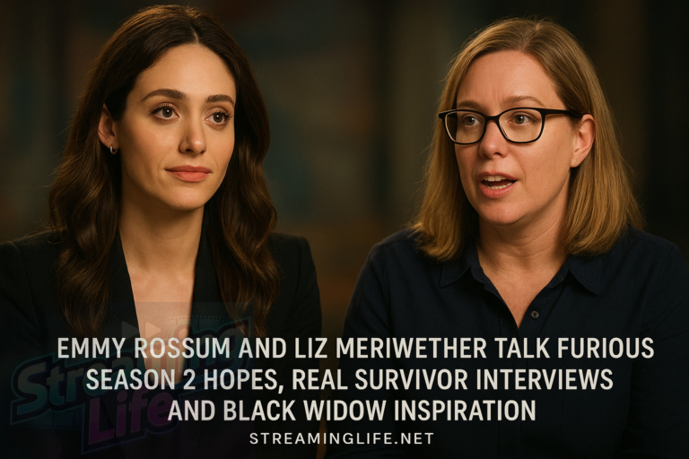 Emmy Rossum and Liz Meriwether Talk Furious Season 2 Hopes, Real Survivor Interviews and Black Widow Inspiration