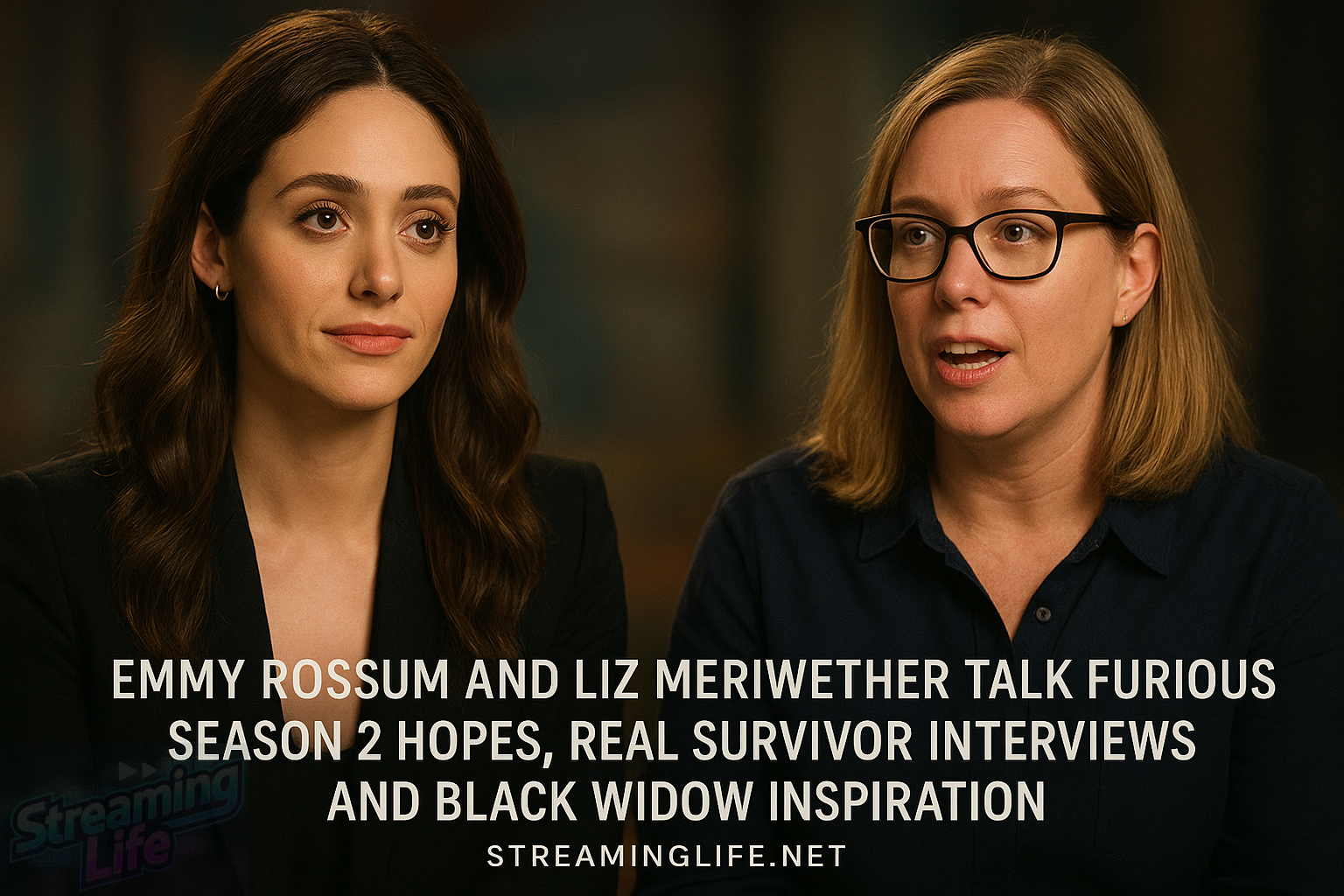 Emmy Rossum and Liz Meriwether Talk Furious Season 2 Hopes, Real Survivor Interviews and Black Widow Inspiration