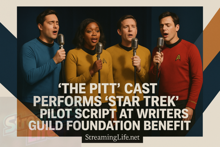 ‘The Pitt’ Cast Performs ‘Star Trek’ Pilot Script at Writers Guild Foundation Benefit