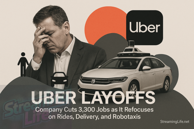 Uber Layoffs: Company Cuts 3,300 Jobs as It Refocuses on Rides, Delivery, and Robotaxis