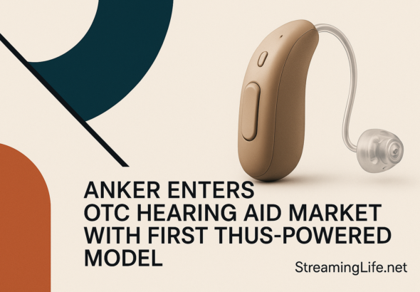 Anker Enters OTC Hearing Aid Market With First Thus-Powered Model