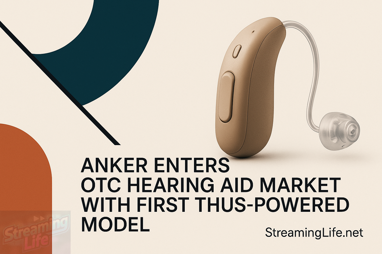 Anker Enters OTC Hearing Aid Market With First Thus-Powered Model