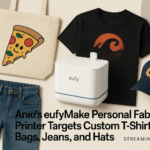 Anker’s eufyMake Personal Fabric Printer Targets Custom T-Shirts, Bags, Jeans, and Hats