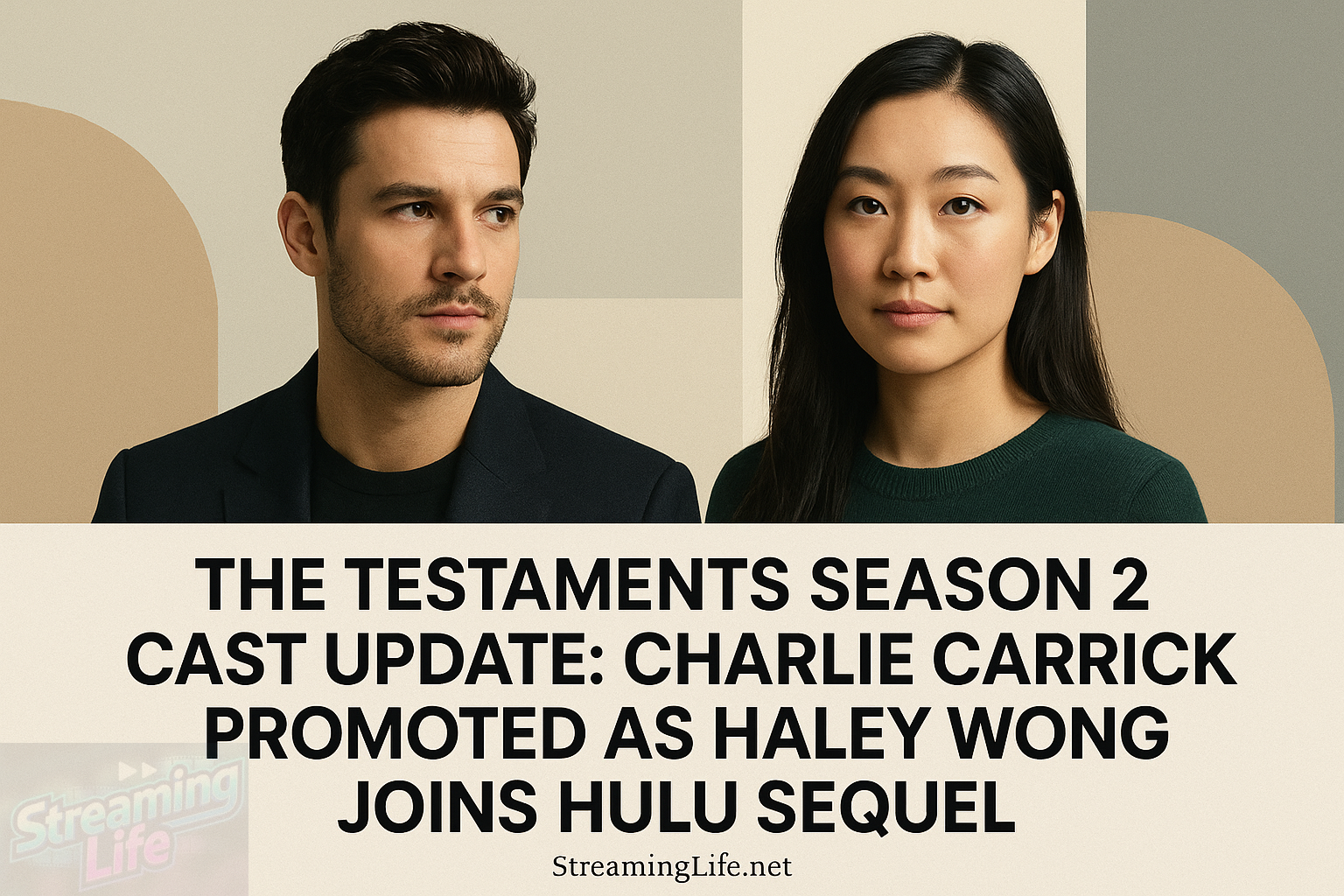 The Testaments Season 2 Cast Update: Charlie Carrick Promoted as Haley Wong Joins Hulu Sequel