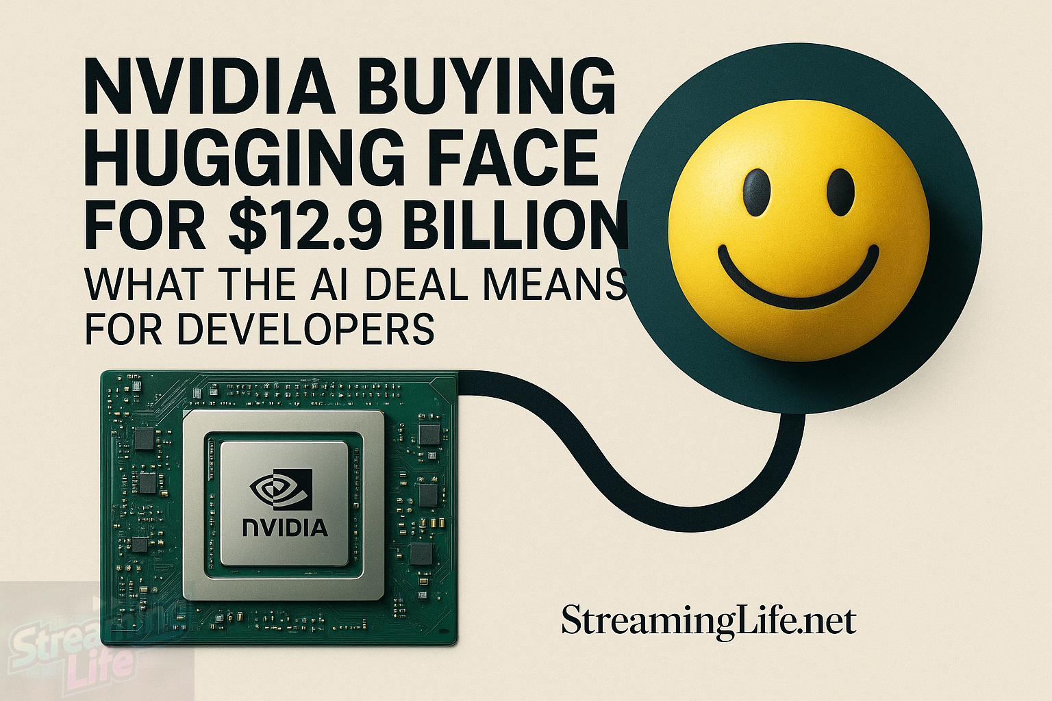 Nvidia Buying Hugging Face for $12.9 Billion: What the AI Deal Means for Developers