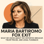 Maria Bartiromo Fox Exit: What We Know About the Reported Breakup, Trump Praise, and Legal Pushback