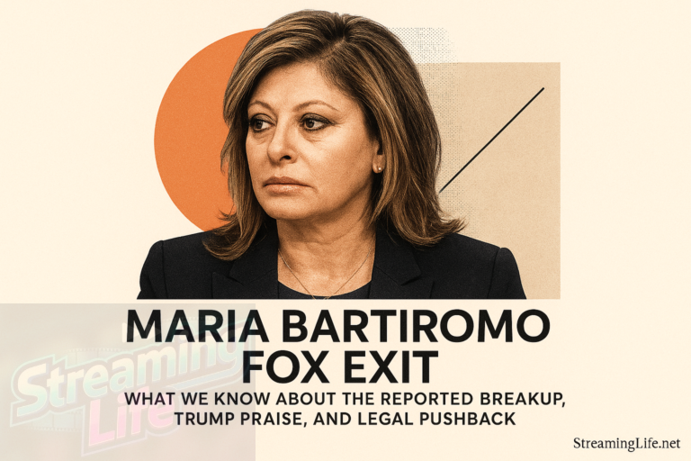 Maria Bartiromo Fox Exit: What We Know About the Reported Breakup, Trump Praise, and Legal Pushback
