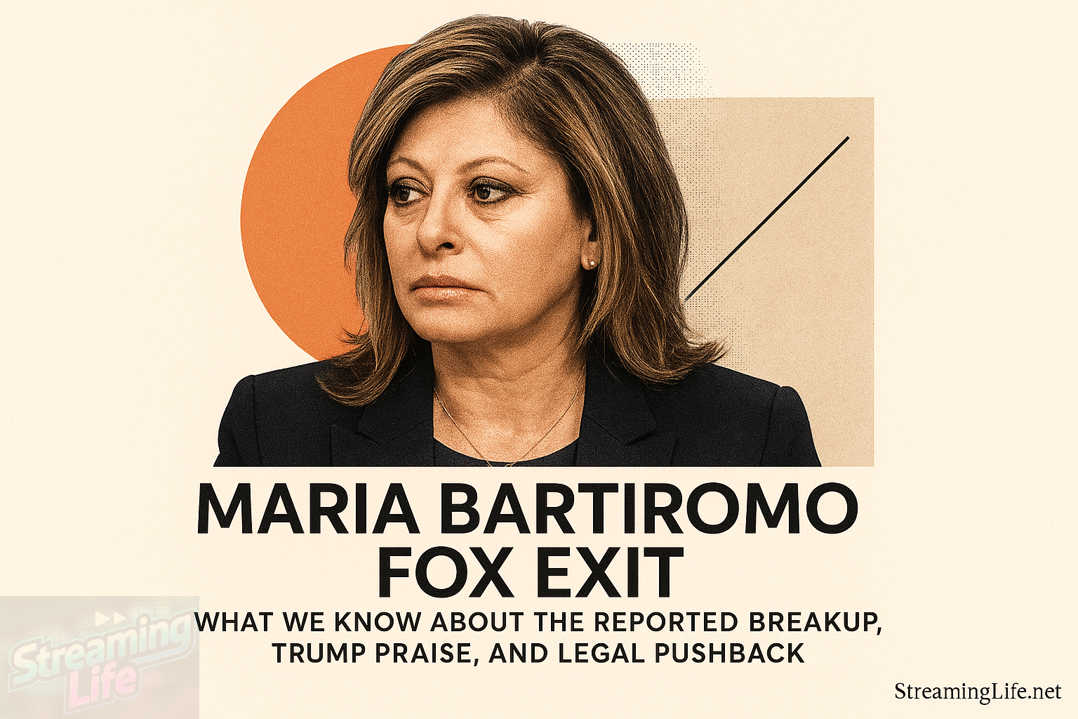Maria Bartiromo Fox Exit: What We Know About the Reported Breakup, Trump Praise, and Legal Pushback