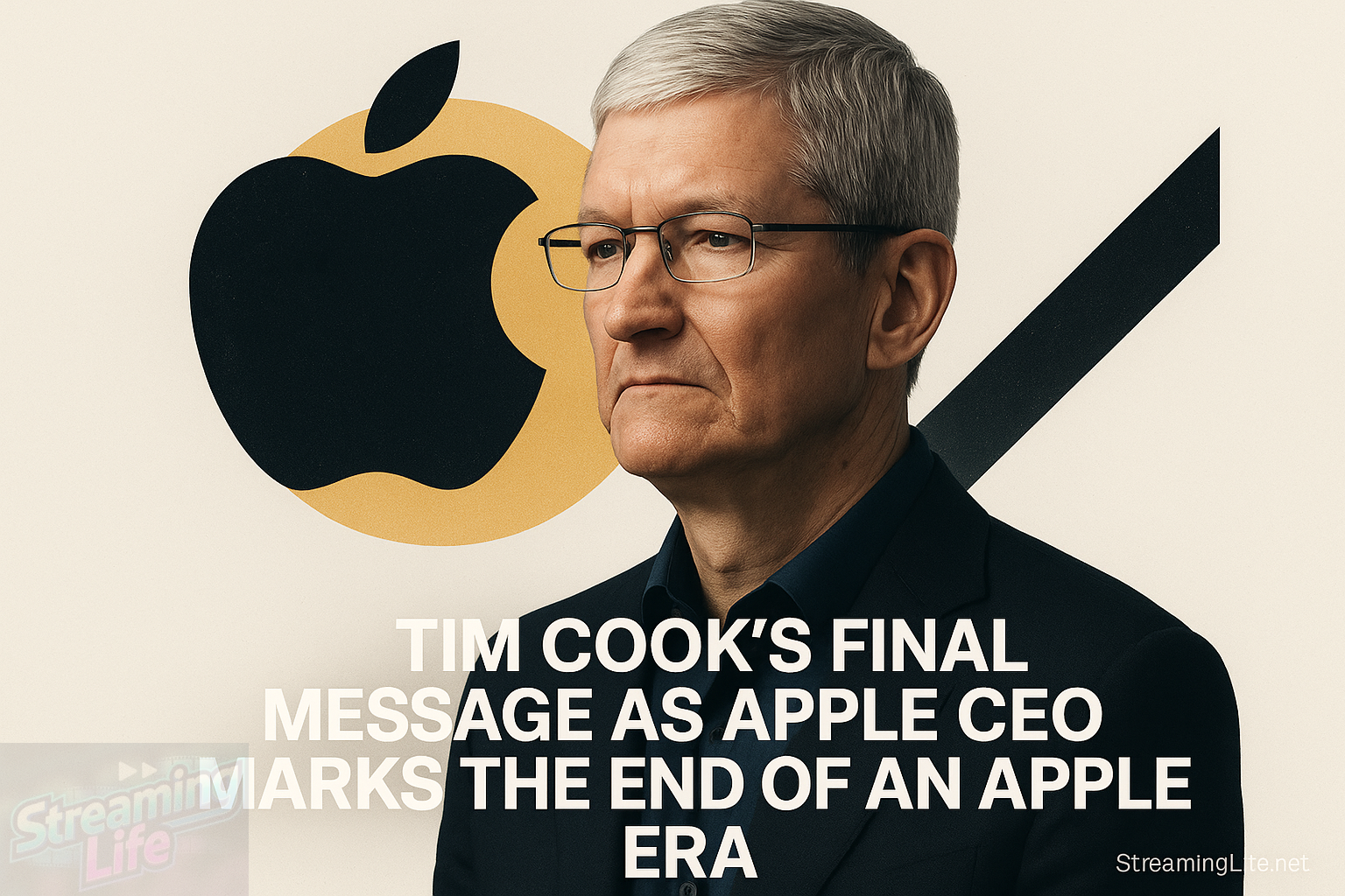 Tim Cook’s Final Message as Apple CEO Marks the End of an Apple Era