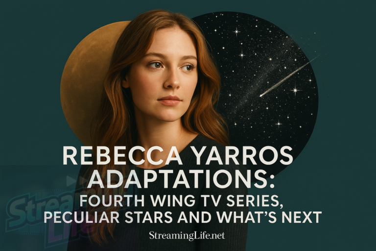 Rebecca Yarros Adaptations: Fourth Wing TV Series, Peculiar Stars and What’s Next