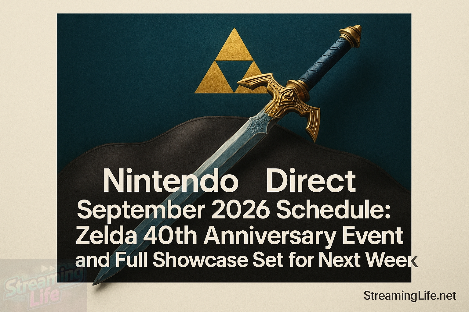Nintendo Direct September 2026 Schedule: Zelda 40th Anniversary Event and Full Showcase Set for Next Week