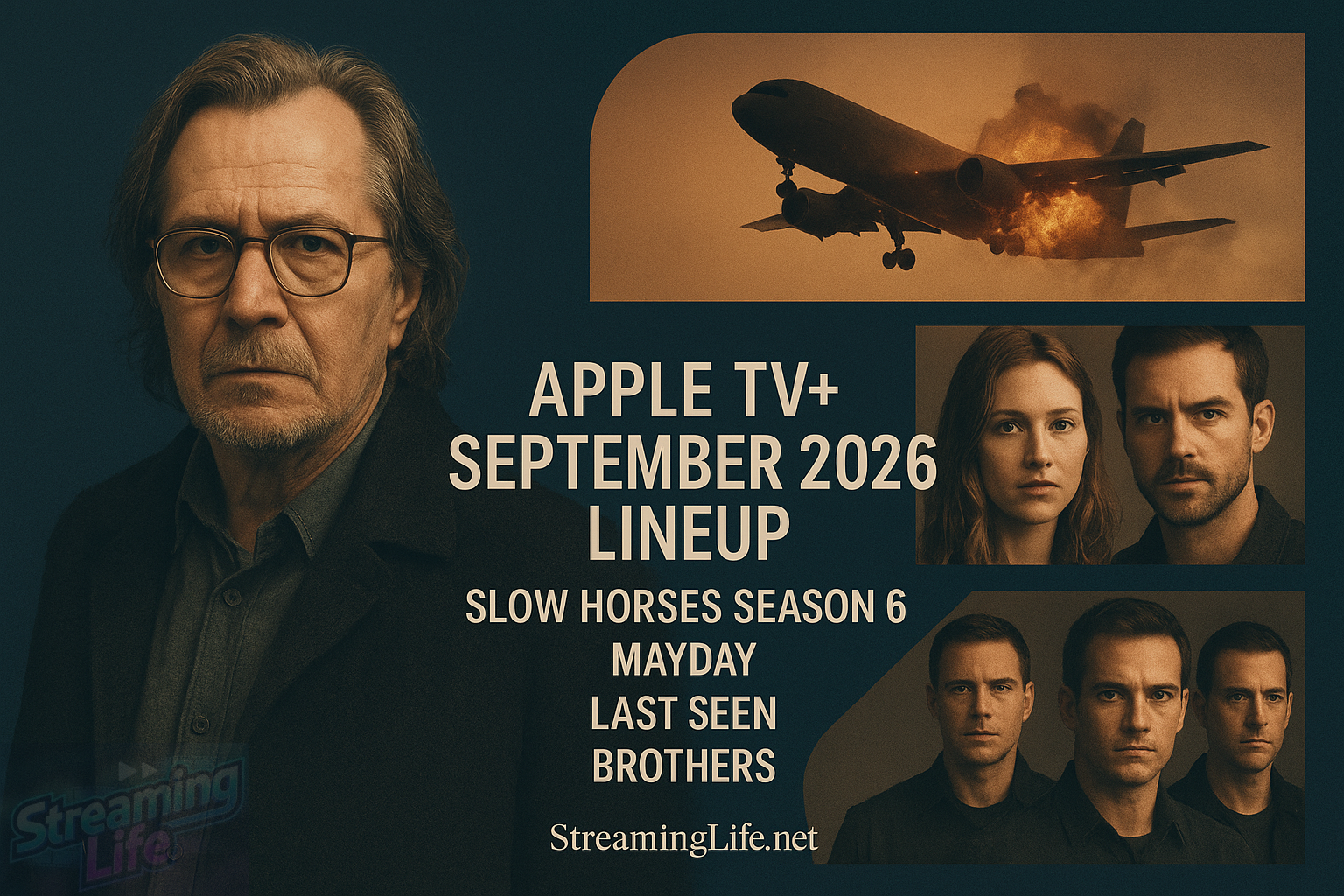 Apple TV+ September 2026 Lineup: Slow Horses Season 6, Mayday, Last Seen and Brothers