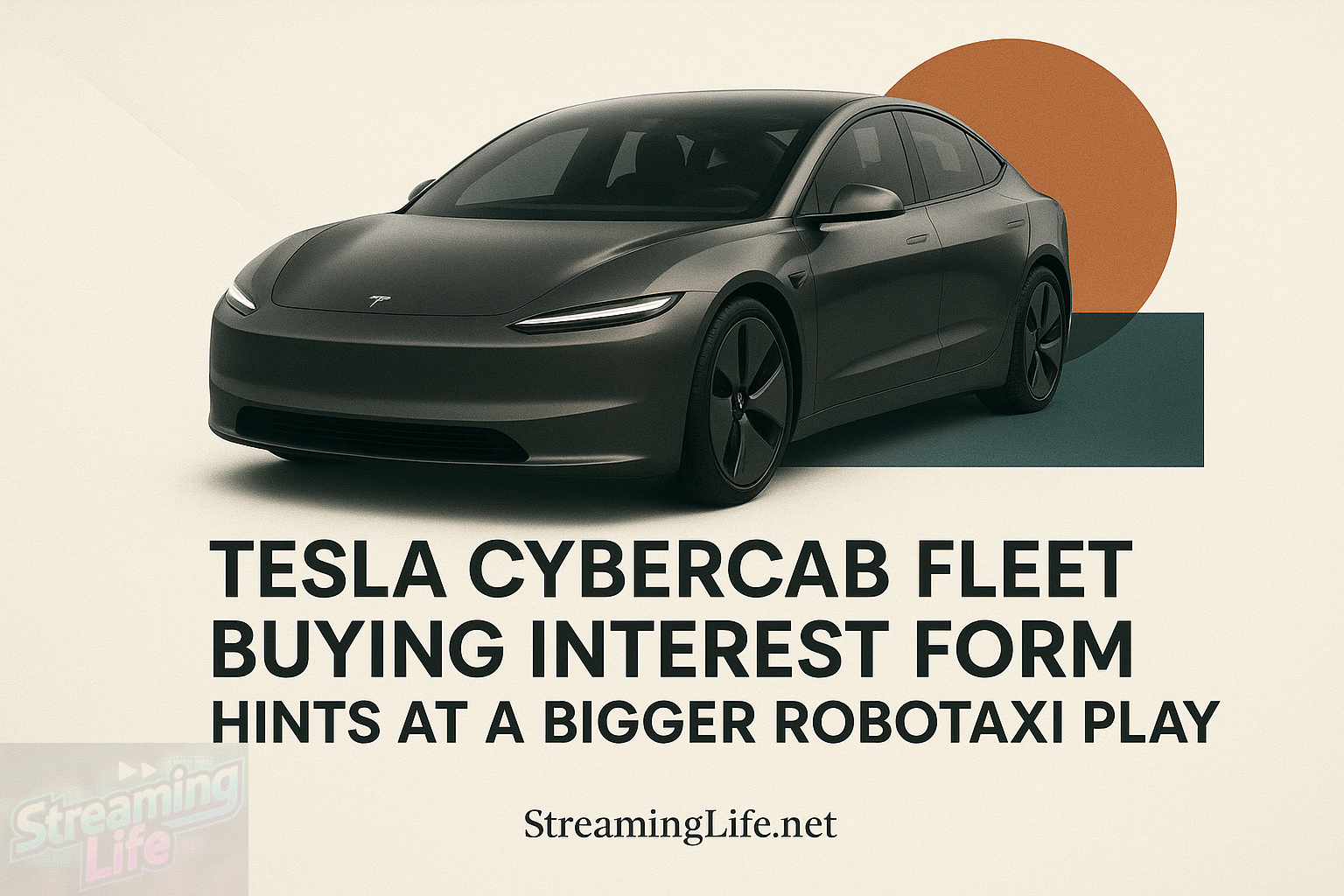 Tesla Cybercab Fleet Buying Interest Form Hints at a Bigger Robotaxi Play