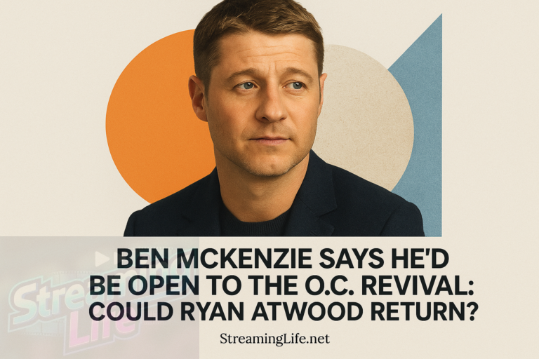 Ben McKenzie Says He’d Be Open to The O.C. Revival: Could Ryan Atwood Return?