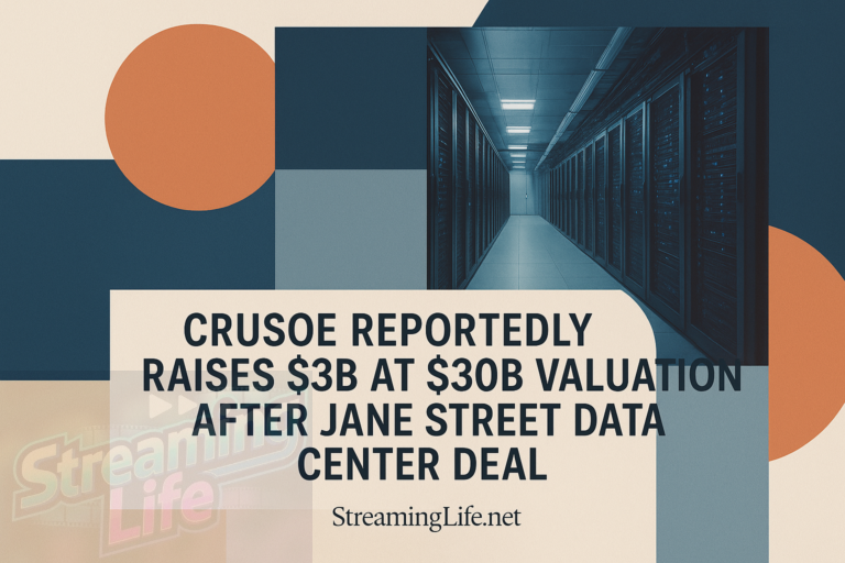 Crusoe Reportedly Raises $3B at $30B Valuation After Jane Street Data Center Deal