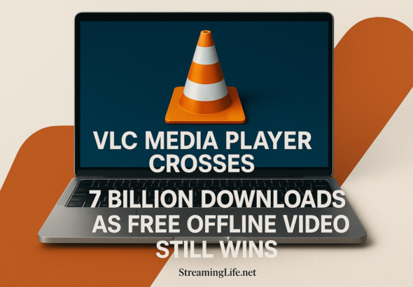 VLC Media Player Crosses 7 Billion Downloads as Free Offline Video Still Wins