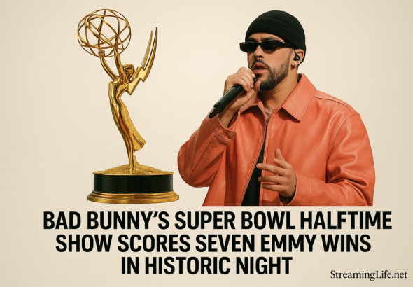 Bad Bunny’s Super Bowl Halftime Show Scores Seven Emmy Wins in Historic Night