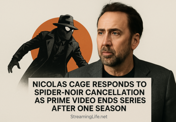 Nicolas Cage Responds to Spider-Noir Cancellation as Prime Video Ends Series After One Season