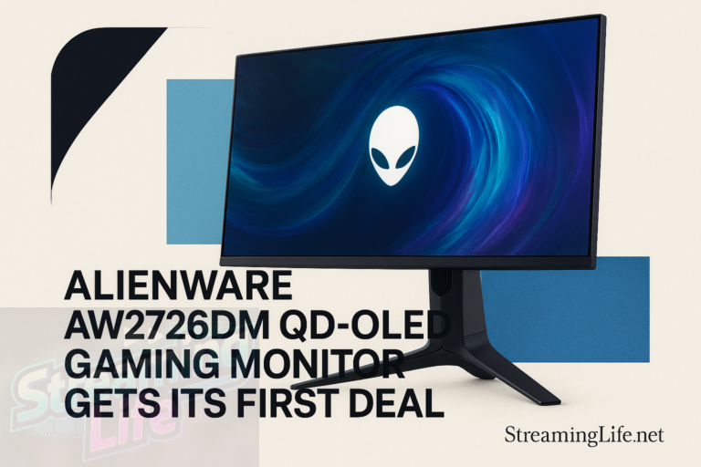 Alienware AW2726DM QD-OLED Gaming Monitor Gets Its First Deal