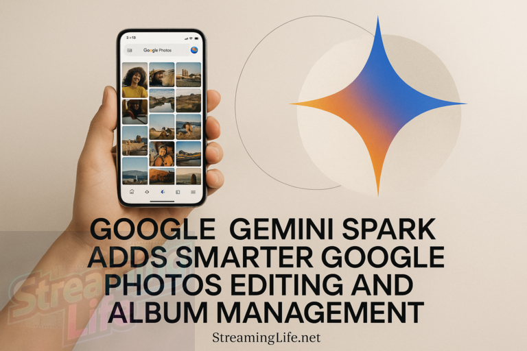 Google Gemini Spark Adds Smarter Google Photos Editing and Album Management