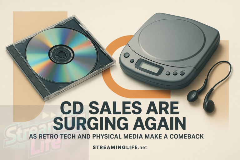 CD Sales Are Surging Again as Retro Tech and Physical Media Make a Comeback