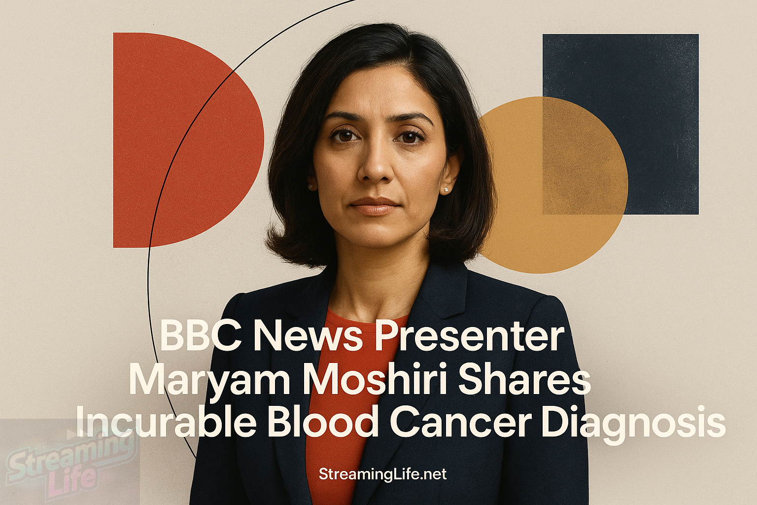 BBC News Presenter Maryam Moshiri Shares Incurable Blood Cancer Diagnosis