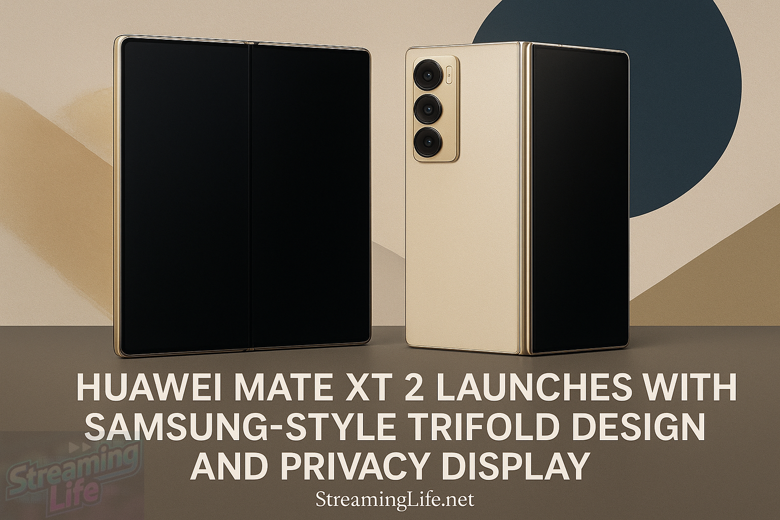 Huawei Mate XT 2 Launches With Samsung-Style Trifold Design and Privacy Display