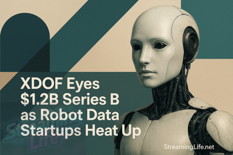 XDOF Eyes $1.2B Series B as Robot Data Startups Heat Up