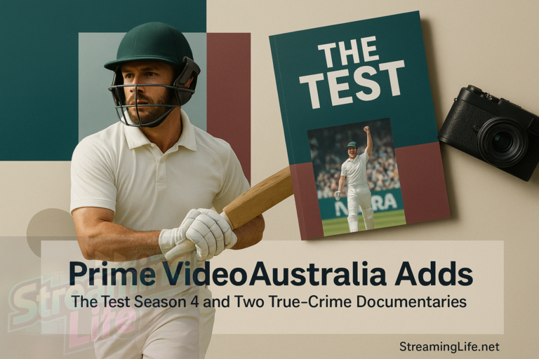 Prime Video Australia Adds The Test Season 4 and Two True-Crime Documentaries